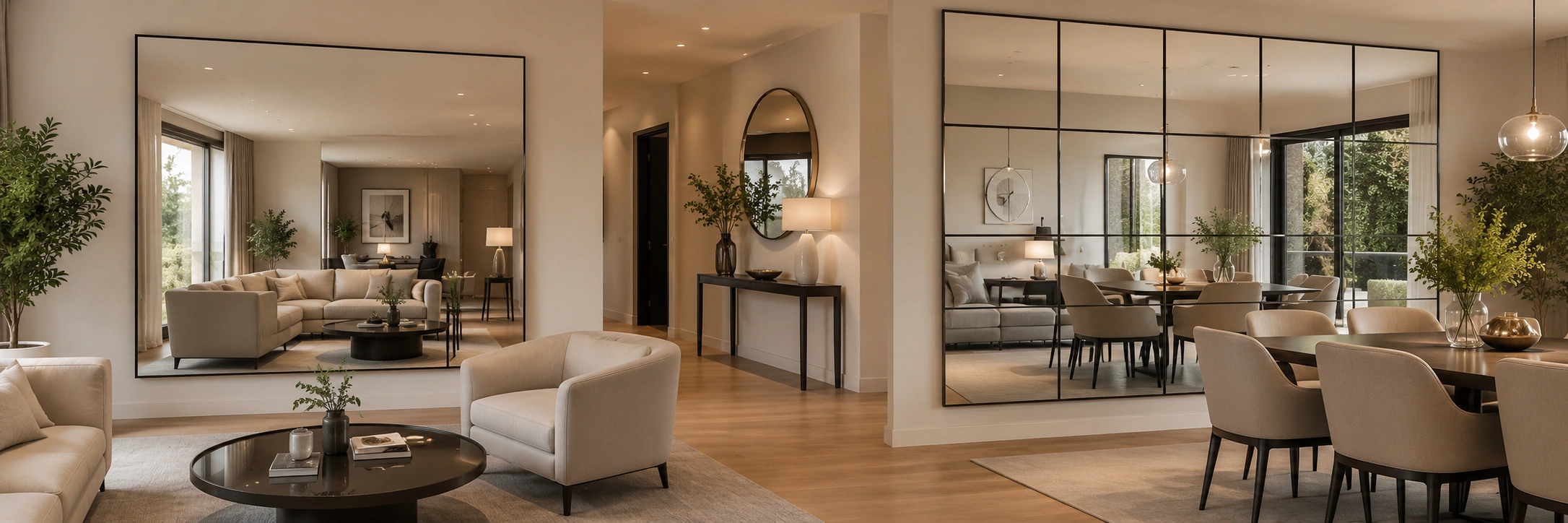 Use Mirrors to Create Space